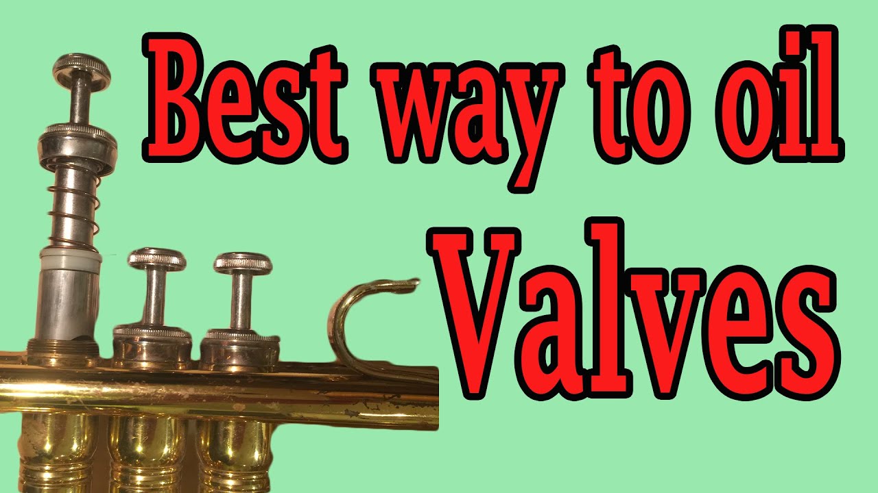 How to oil your valves (Short Version) YouTube