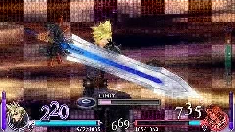 dissidia cloud limit break