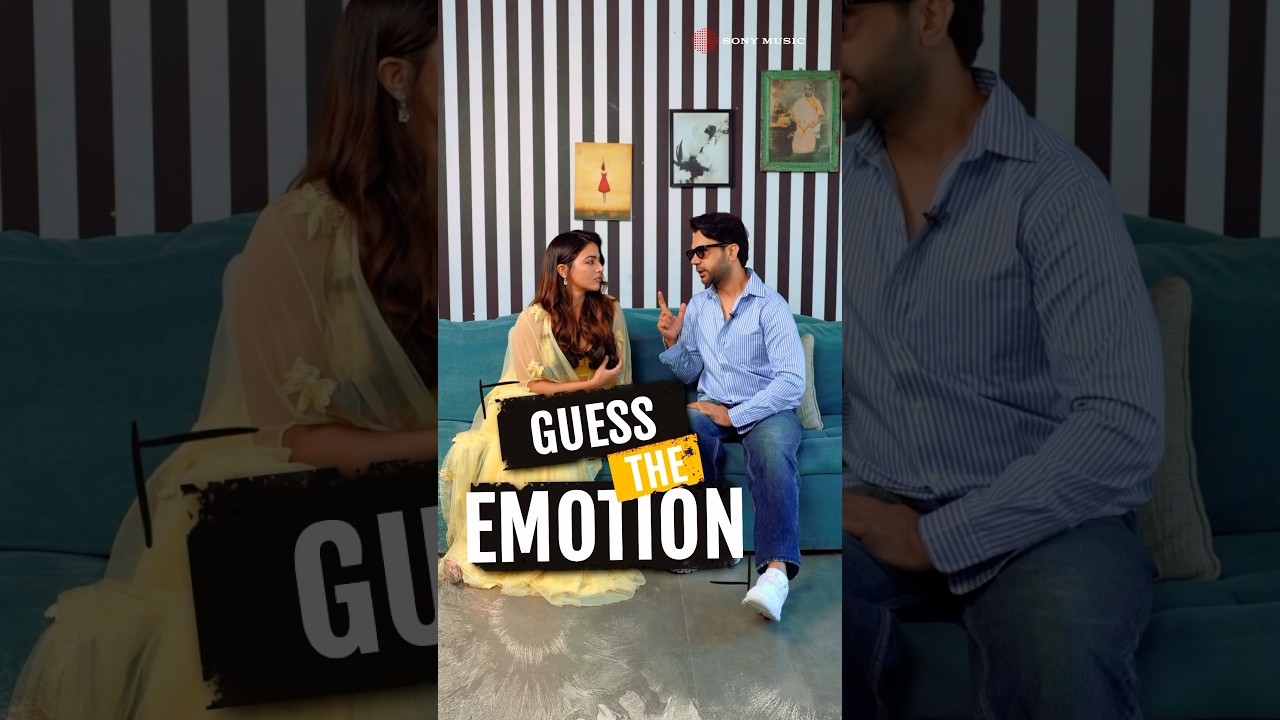 Guess the Emotion Challenge with Rajkummar Rao & Wamiqa Gabbi! 🤔🎭🤩 #bhoolchukmaaf #wamikagabbi