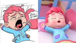 Bebefinn | ☀️Good Morning Bebefinn! Wake up Bora | Funny Drawing Meme