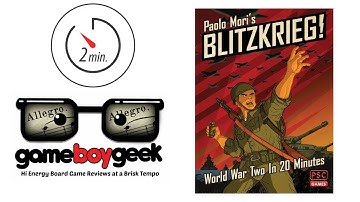 Blitzkrieg (2-min Allegro) Review with the Game Boy Geek