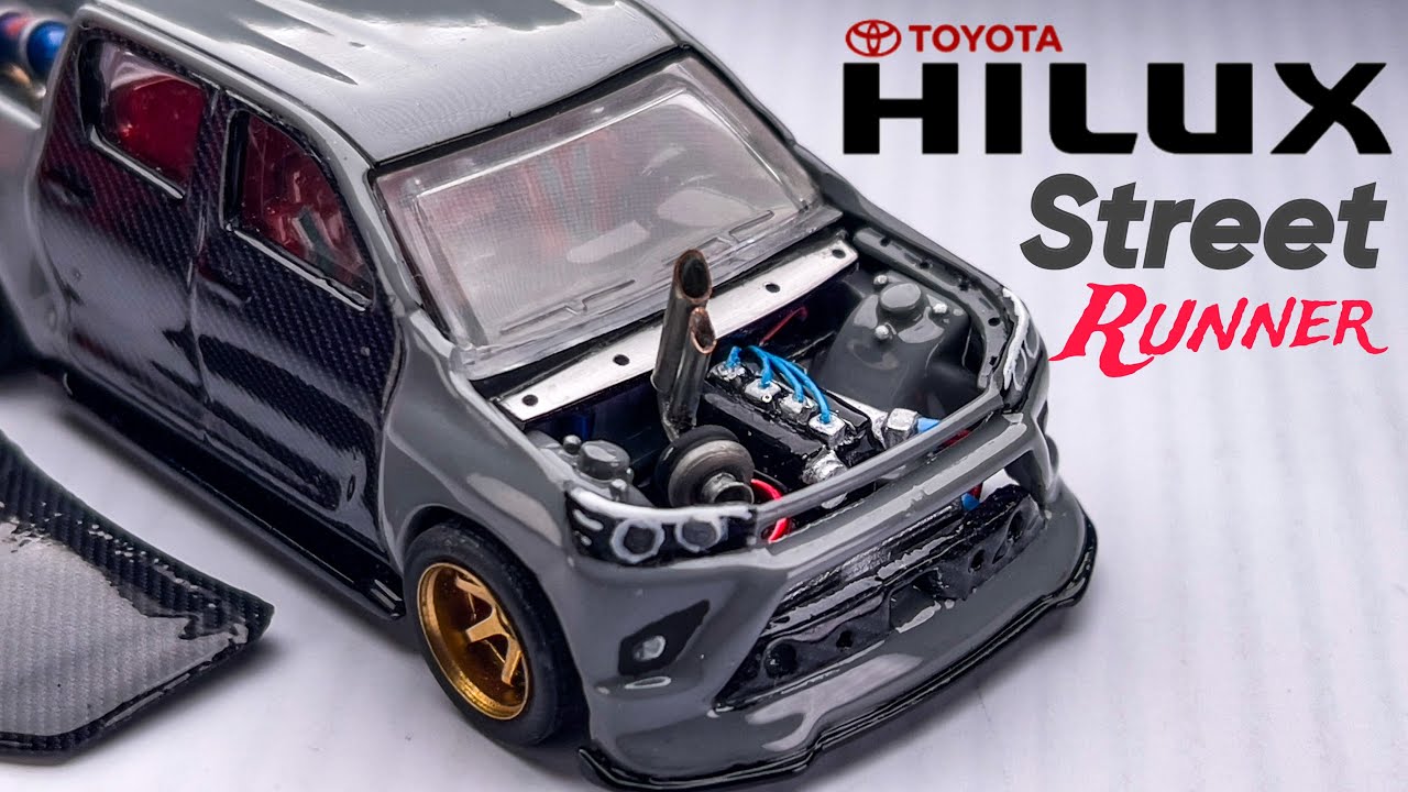 ⁣Toyota Hilux Street Runner Majorette Custom