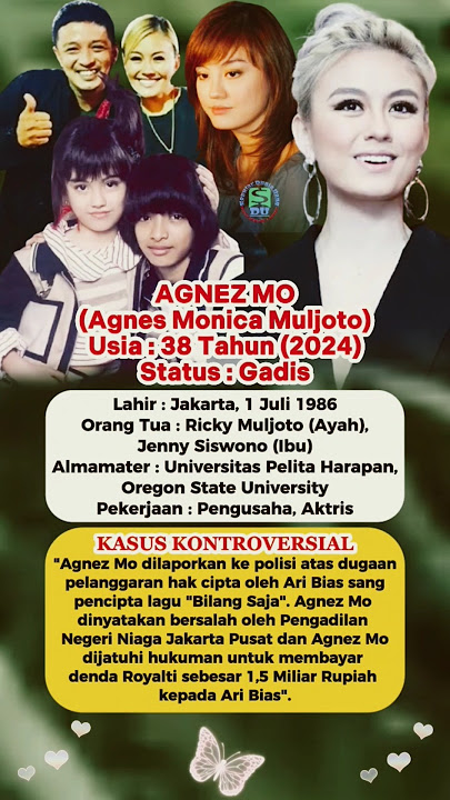 Agnez Mo : Biodata Lengkap #agnezmo #celebrity #artist #gossip #beritaterkini