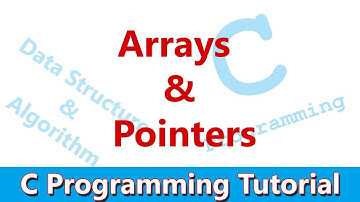 C Programming tutorial #15 Arrays and Pointers | Pointer arithmetic