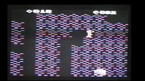 Atari VCS/2600 Boulder Dash (First Star Software) cave D solution