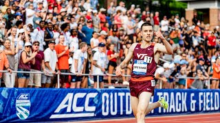 2023 ACC Outdoor Men's 5000m, Antonio Lopez Segura Virginia Tech