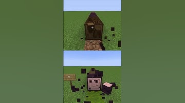 Eff 1 Diamond Axe VS Netherite Axe #shorts