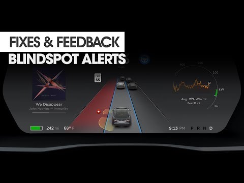 Video: Tesla Model 3 Blind Spot-anmeldelse Og Dashcam-funktion, Drillet Af Elon Musk