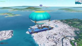 Fortnite season 7- Winter, ziplines and air planes, Фортнайт 7 сезон Зима, Зип лайны и Самолеты