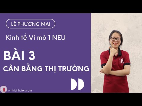 Video: Cách Xác định Giá Cân Bằng Và Khối Lượng Cân Bằng