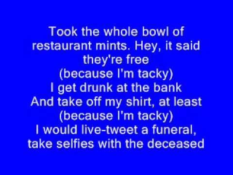 'weird-al'-yankovic---tacky---lyrics-on-screen