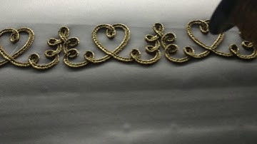 Richpeace coiling cording embroidery machine testing for Forvex-1