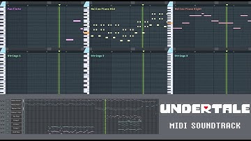 Undertale: Fallen Down (Reprise) MIDI