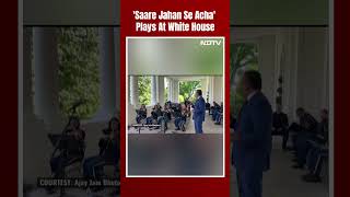 White House | 'Saare Jahan Se Acha' Plays At White House To Mark Heritage Month | India Global