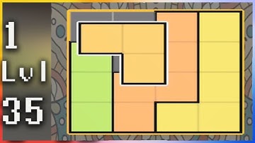 Block Puzzle (Tangram) - Gameplay Walkthrough - Levels 1 ( 35/35 )