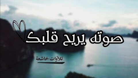 قرآن كريم بصوت القارئ: عمير شميم || أجمل حالات واتس اب دينيه  || تلاوة خاشعة 🕊 HD