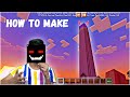 How to make giant nether portal pillar | HOGALALA