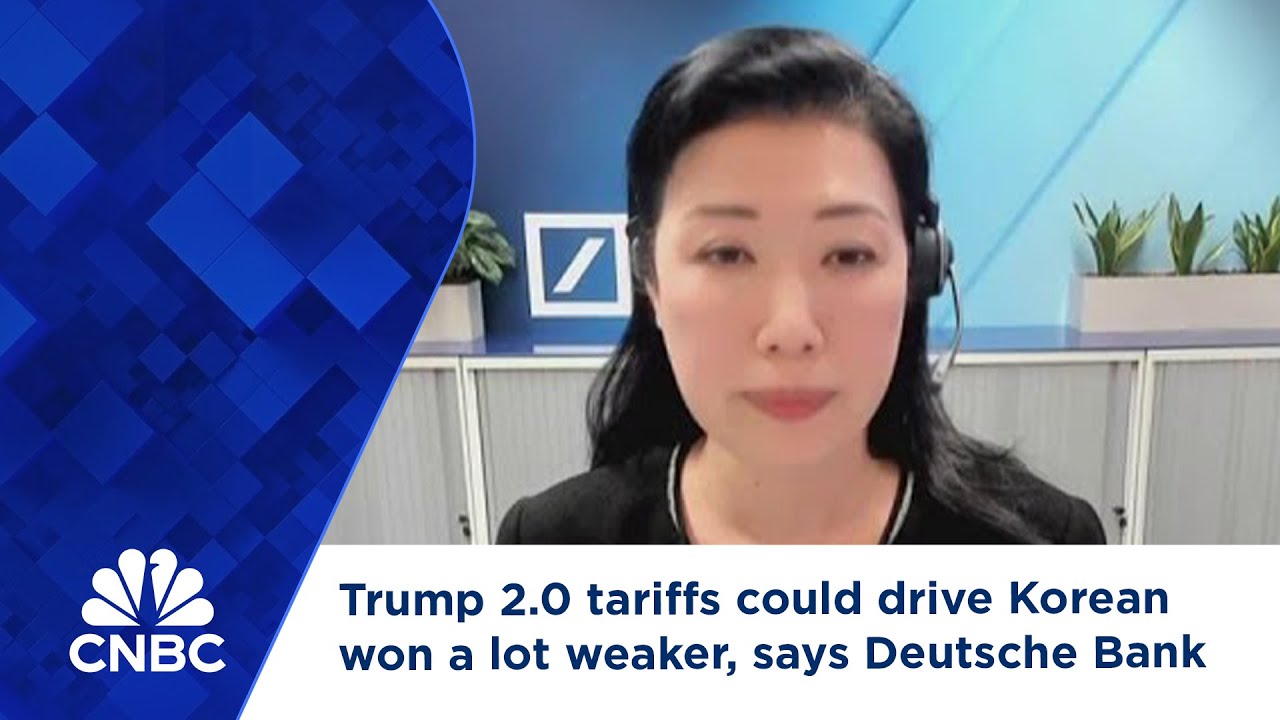 Trump 2 0 Tariffs Could Drive Korean Won A Lot Weaker Says Deutsche trump-2-0-tariffs-could-drive-korean-won-a-lot-weaker-says-deutsche