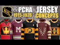 NHL & PCHA Era 1915 - 1926 Jersey Concepts Ranked!