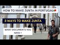 How to make junta in portugal   documentation charges  process