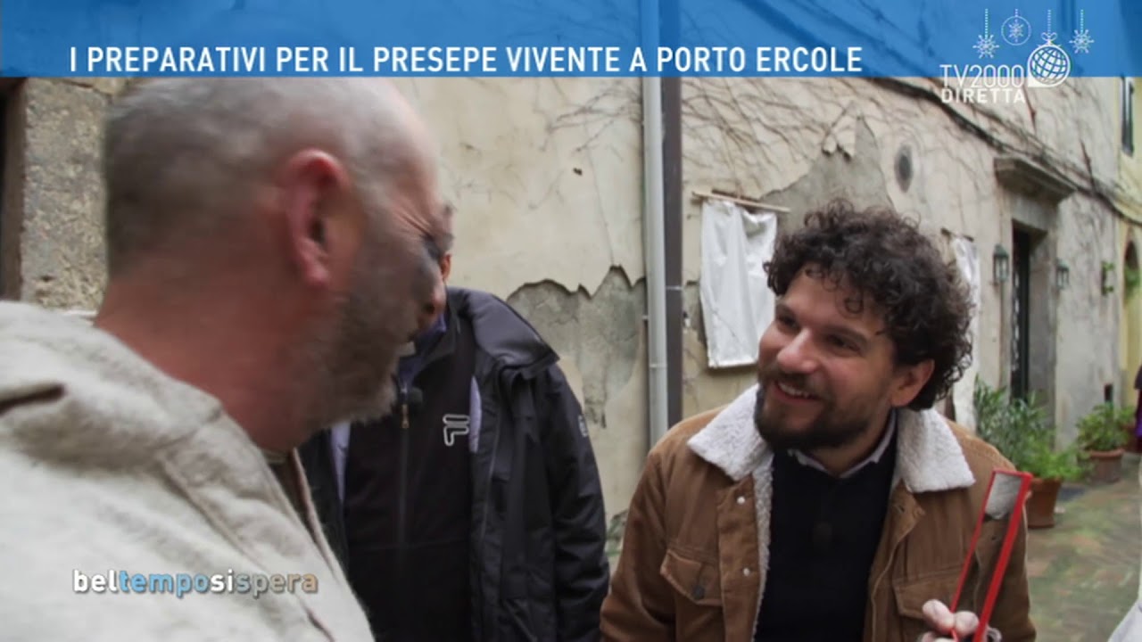 I preparativi per il Presepe vivente a Porto Ercole