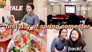 FIRST DAY OF SPRING SEMESTER 2023 | YALE UNIVERSITY SOPHOMORE YR