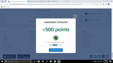 Admin Advanced | Company-Wide Org Settings | Learn About Regional Settings #trailhead_solutions