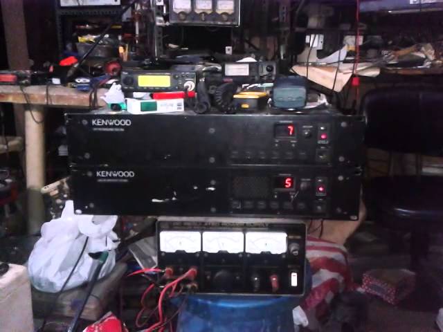 Removing Decals and Adhesive from a Kenwood TKR750 Radio Repeater