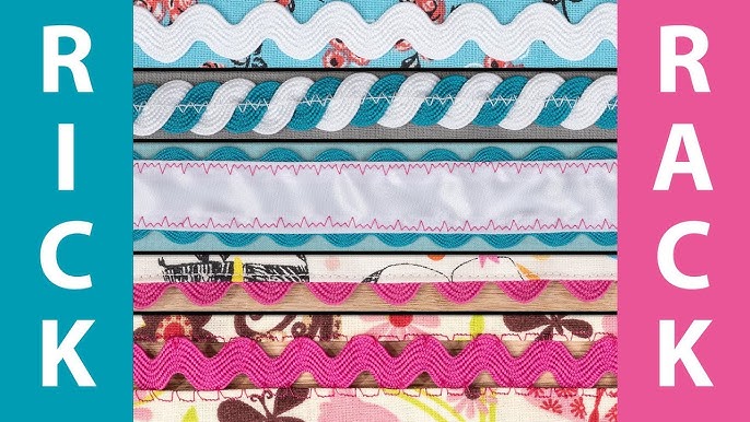 How to Sew Ric Rac to a Quilt or Fabric by Jill Finley of Jillily Studio -  Fat Quarter Shop 