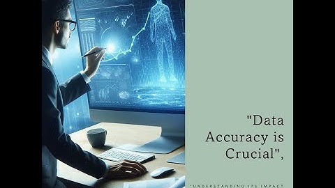 The billion person typo. Why data accuracy matters.