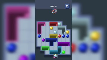 Drop escape color puzzle level 23 solution and walkthrough for gameplay 