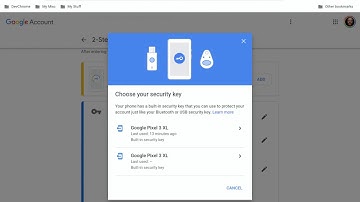 How to use Android Phone Security Key