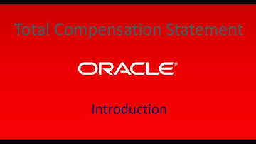 Introduction -  1 | TCS - Oracle HCM Fusion - Total Compensation Statement