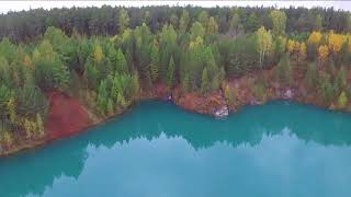 Зелёное озеро. Красиво (г.Реж Свердловская область).