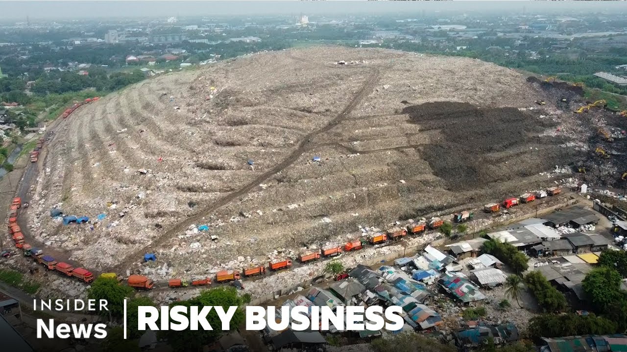 ⁣Why People Risk Their Lives At One Of The Largest Landfills In The World | Risky Business