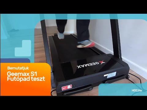 Geemax S1 futópad teszt