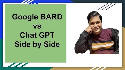 Chat GPT vs Google Bard - A side by side comparison #chatgpt #bard #googlebard