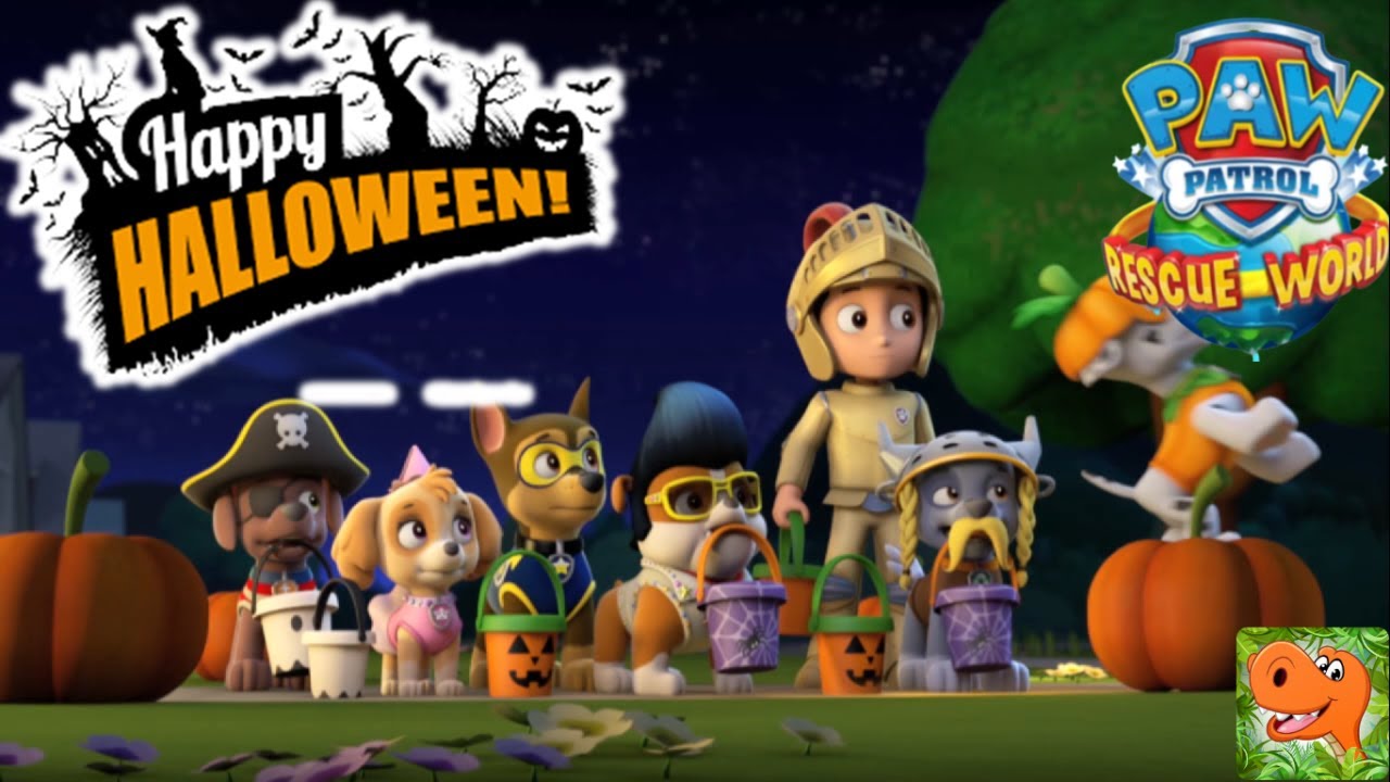 PAW Patrol: Rescue World - Halloween Special Events - Mighty Pups On A ...