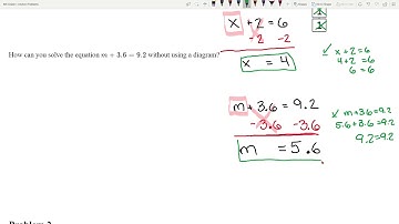 6th Grade Math - Unit 6, Lesson 4 Anchor Problems (revised)