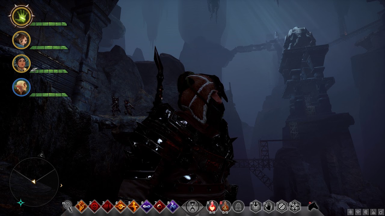 Dragon age inquisition шестерни на глубинных тропах карта