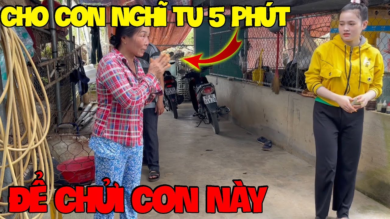 Mẹ Hương Xin Nghĩ Tu Năm Phút Để Xuống X.á.c Với Con Báo Thủ Này
