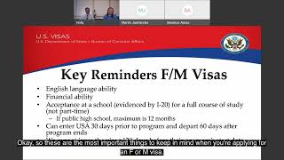 Student Visa Webinar
