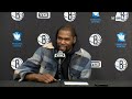 Kevin Durant Postgame Interview | Brooklyn Nets lose to the Philadelphia 76ers 110-102