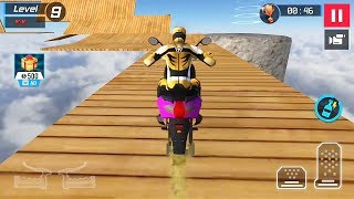 Offroad Extreme Scooter Bike Uphill Stunt Race Game #Scooter stunt game #Speed Bike Racing 3D screenshot 3