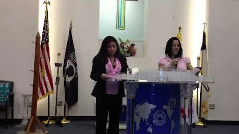 Pamela Henry first sermon.