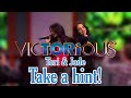 Victorious Tori &amp; Jade - TAKE A HINT! (Lyrics) ||Mermaid Melody||