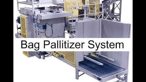 Bag Palletizer | Chantland Model 1500A Bag Palletizer