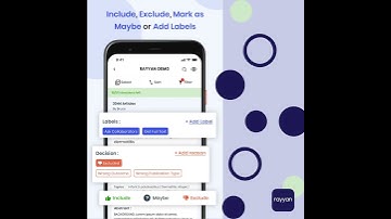 The All New Rayyan App | #shorts | Systematic Reviews