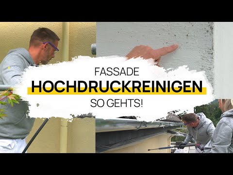 Video: Reinigung der Fassade von Gebäuden: Mittel und Methoden