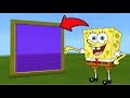 Minecraft Pe How To Make a Portal To The SpongeBob Dimension - Mcpe Portal To SpongeBob!!!